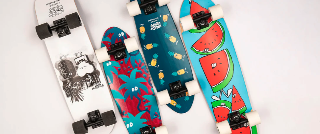 4 Types of Skateboards Quarter Distribution